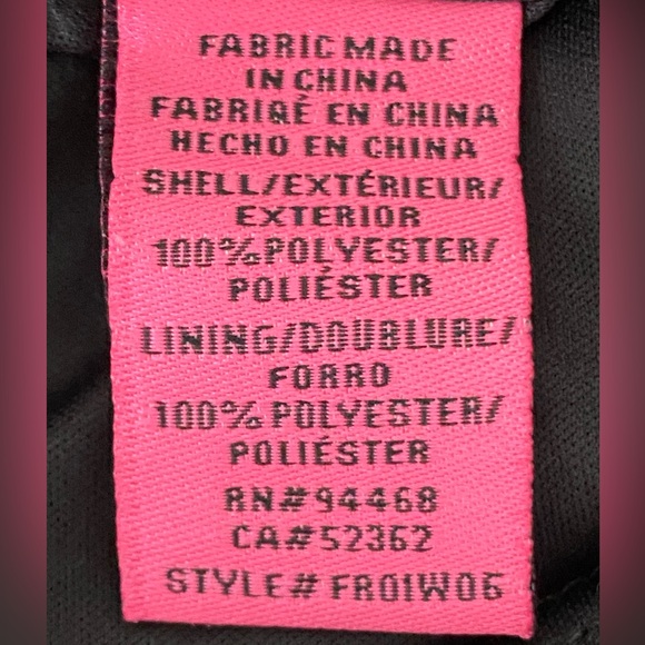 Betsey Johnson black and white heart print maxi dress women’s size L - Picture 12 of 16